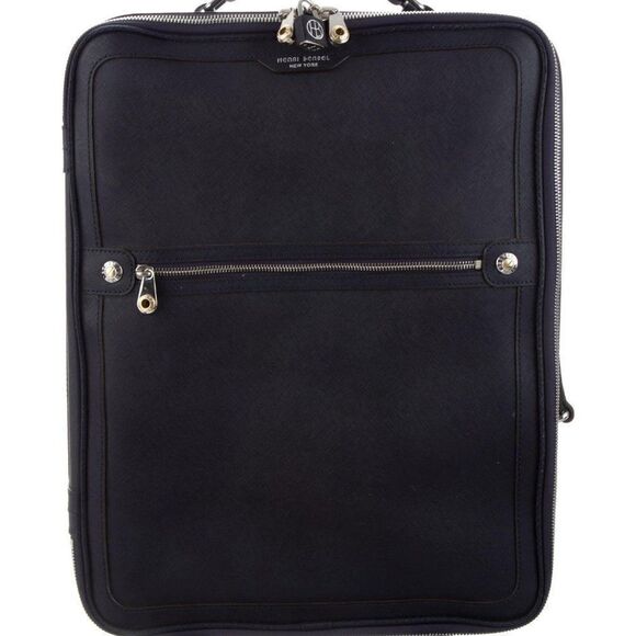 Henri Bendel Suitcase Roller Bag/Carry on  - Navy - Picture 1 of 13